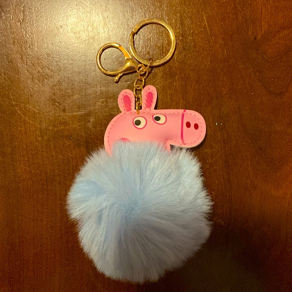 New Pom Pom Keychain